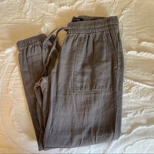 Calvin Klein linen joggers